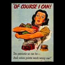 Of Course I Can! Vintage WWII posters