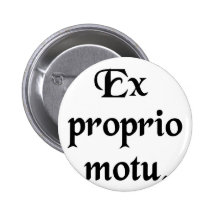 Of one's own accord. button