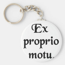 Of one's own accord. keychains