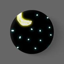 ...of the night sky buttons