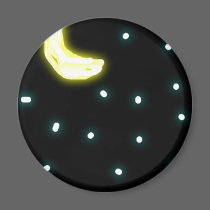 ...of the night sky magnets