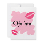 'Ofa 'atu - Tongan I love you Personalized Announcement
