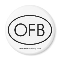 OFB Magnet by onfrozenblog OFB Magnet