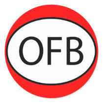 OFB Sticker Sheet by onfrozenblog OFB Sticker Sheet