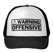 Ofensiva amonestadora gorras