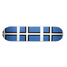 Oferta alternativa estonia, bandera de Estonia Monopatín Personalizado