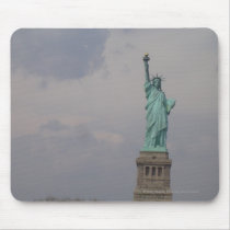 Off Centered Statue of Liberty Mousepads