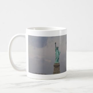 Off Centered Statue of Liberty Mug