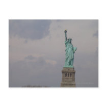 Off Centered Statue of Liberty Postcards