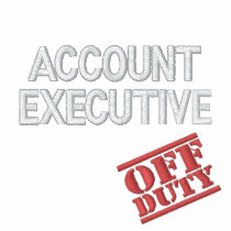 Off Duty Account Executive embroidered shirts