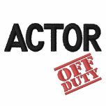 Off Duty Actor Embroidered Hoody