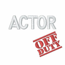 Off Duty Actor embroidered shirts