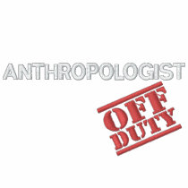 Off Duty Anthropologist embroidered shirts