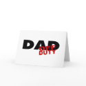 Off Duty Dad (Blk) cards by TeeZazzle Off Duty Dad (Blk) cards