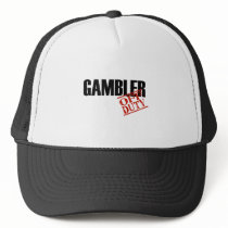 OFF DUTY GAMBLER LIGHT hats by NotWorking OFF DUTY GAMBLER LIGHT hats