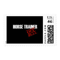 OFF DUTY HORSE TRAINER DARK postage by NotWorking OFF DUTY HORSE TRAINER DARK postage