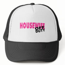 Off Duty Housewife (Pink) Mesh Hats