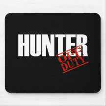 OFF DUTY HUNTER DARK MOUSE MATS