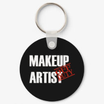 OFF DUTY MAKEUP ARTIST DARK keychains by NotWorking OFF DUTY MAKEUP ARTIST DARK keychains
