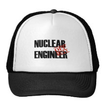 OFF DUTY NUCLEAR ENGINEER LIGHT MESH HAT