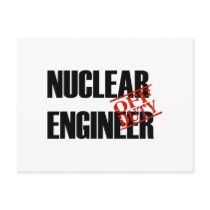 OFF DUTY NUCLEAR ENGINEER LIGHT postcards