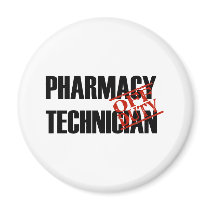 OFF DUTY PHARMACY TECH LIGHT magnets