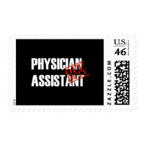 OFF DUTY PHYSICIAN ASSISTANT DARK POSTAGE STAMP