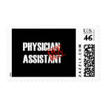 OFF DUTY PHYSICIAN ASSISTANT DARK POSTAGE STAMP