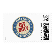 Off Duty Physics Teacher Stamps