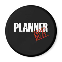 OFF DUTY PLANNER DARK magnets