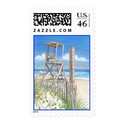 Off Duty Stamp by BarbaraBayerArt