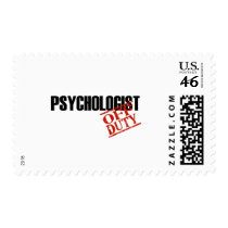 OFF DUTY PSYCHOLOGIST LIGHT POSTAGE STAMP