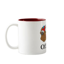 Off Duty Santa (Sleeping) mugs