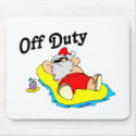 Off Duty Santa (Sunbathing) mousepads by TeeZazzle Off Duty Santa (Sunbathing) mousepads