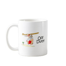 Off Duty Santa (Surfing) mugs by TeeZazzle Off Duty Santa (Surfing) mugs