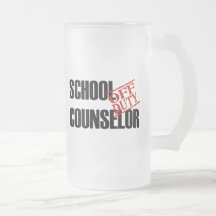 OFF DUTY SCHOOL COUNSELOR COFFEE MUGS