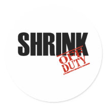 OFF DUTY SHRINK LIGHT stickers