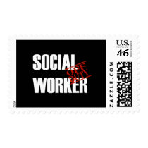 OFF DUTY SOCIAL WORKER DARK STAMP