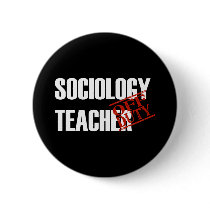 OFF DUTY SOCIOLOGY TEACHER DARK buttons by NotWorking OFF DUTY SOCIOLOGY TEACHER DARK buttons