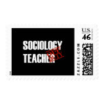 OFF DUTY SOCIOLOGY TEACHER DARK STAMP