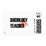 OFF DUTY SOCIOLOGY TEACHER LIGHT STAMP