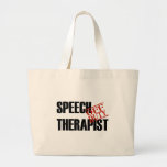 OFF DUTY SPEECH THERAPIST LIGHT TOTE BAG