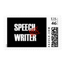 OFF DUTY SPEECH WRITER DARK postage by NotWorking OFF DUTY SPEECH WRITER DARK postage