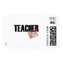 OFF DUTY TEACHER LIGHT POSTAGE