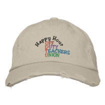 Off Duty Teachers Cap by SRF Embroidered Baseball Cap