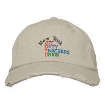 Off Duty Teachers Cap by SRF Embroidered Hat