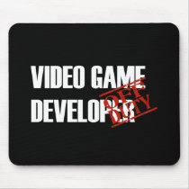 OFF DUTY VIDEO GAME DEVELOPER DARK mousepads by NotWorking OFF DUTY VIDEO GAME DEVELOPER DARK mousepads