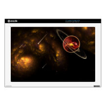 Off in Space 17" Laptop Decals