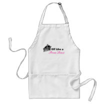 Off Like a Prom Dress aprons by Emmiebean Off Like a Prom Dress aprons