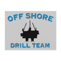 Off Shore Drill Team postcards